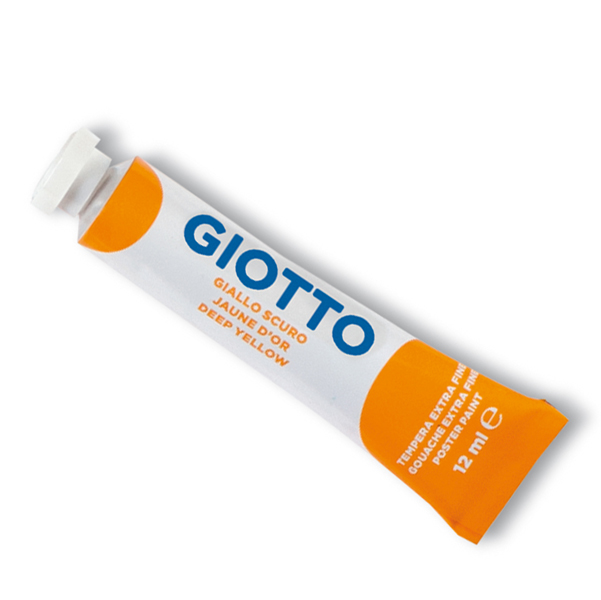 MD_36116 Tempera Tubo 4 - 12ml - giallo scuro - Giotto - immagine 1