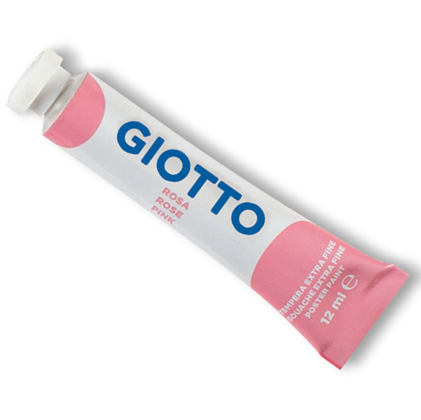 MD_36118 Tempera Tubo 4 - 12ml - rosa - Giotto - immagine 1
