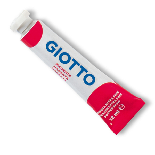 MD_36122 Tempera Tubo 4 - 12ml - magenta - Giotto - immagine 1