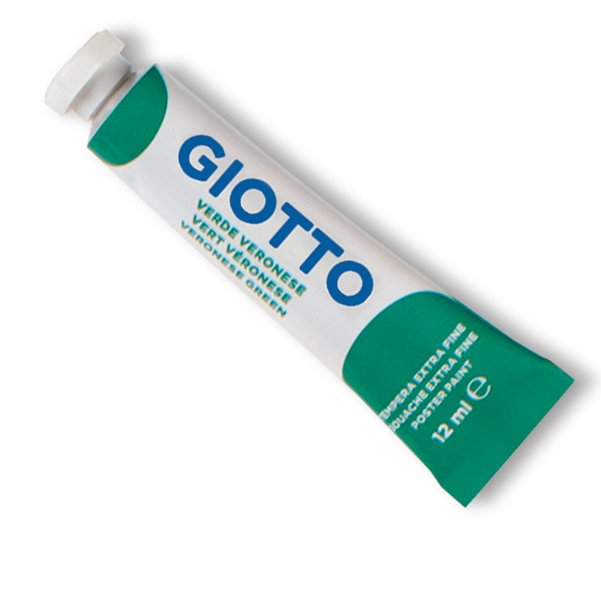 MD_36125 Tempera Tubo 4 - 12ml - verde veronese - Giotto - immagine 1