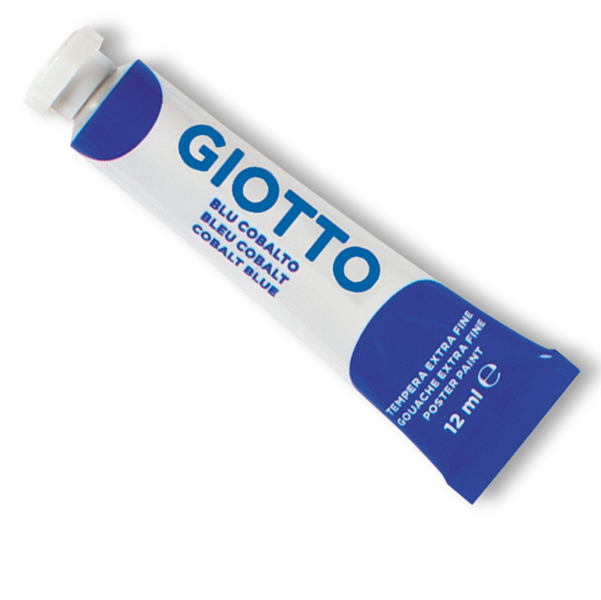 MD_36128 Tempera Tubo 4 - 12ml - blu cobalto - Giotto - immagine 1