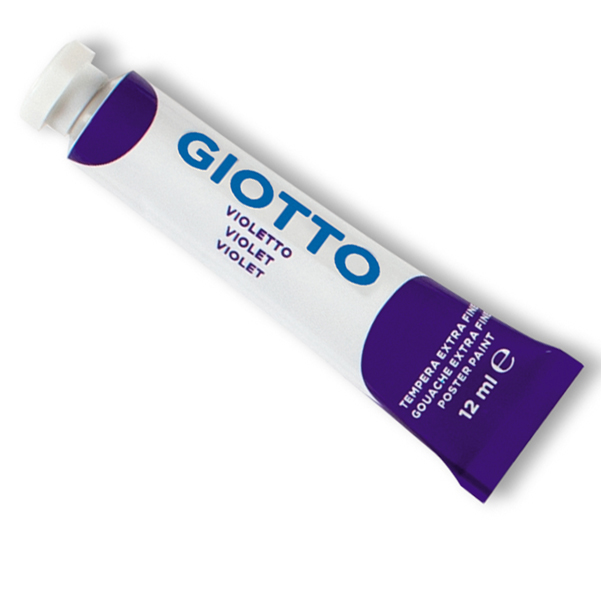 MD_36131 Tempera Tubo 4 - 12ml - viola - Giotto - immagine 1