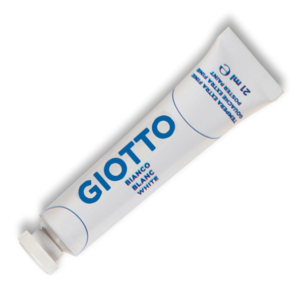 MD_36137 Tempera Tubo 7 - 21ml - bianco - Giotto - immagine 1