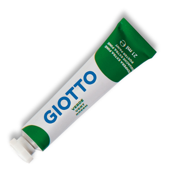 MD_36140 Tempera Tubo 7 - 21ml - verde - Giotto - immagine 1
