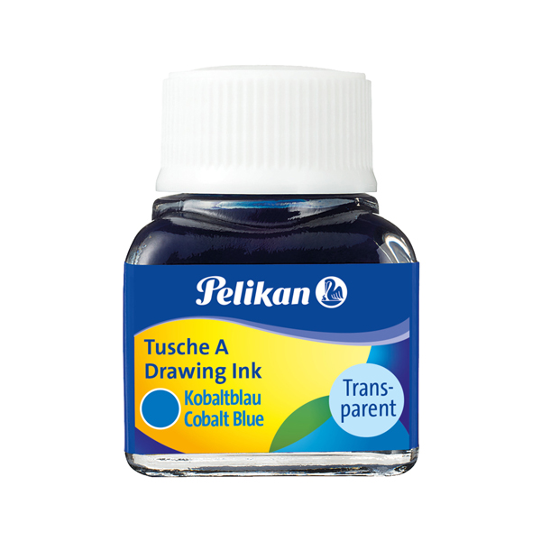 MD_36333 Inchiostro di china 523 - 10ml - blu cobalto 8 - Pelikan - immagine 1