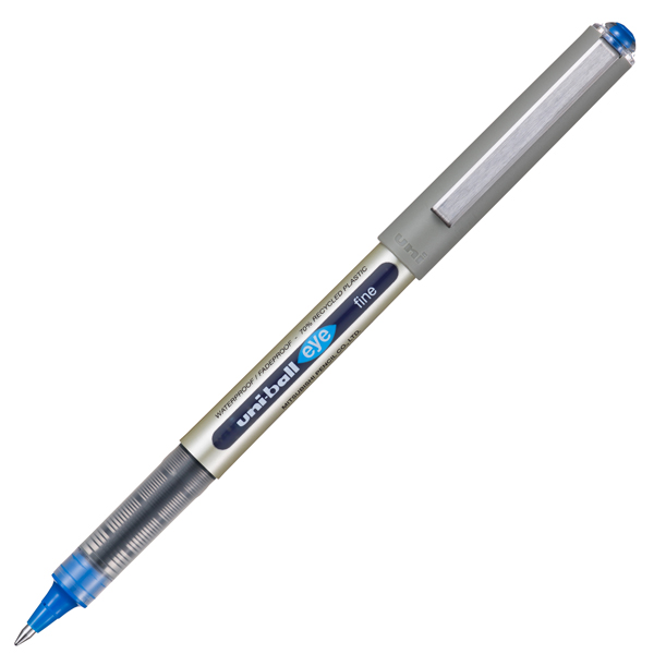 MD_36415 Roller Uni Ball Eye Eco UB157 - punta 0,7mm - blu - Uni Mitsubishi - immagine 1