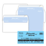 Busta Silver90 Strip FSC - senza finestra - internografata - 11 x 23 cm - 90 gr - bianco - Pigna Envelopes - conf. 500 pezzi