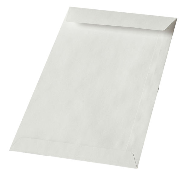 MD_36995 Busta a sacco - lembo non gommato - 13 x 18 cm - 60 gr - bianco - Blasetti - conf. 1000 pezzi - immagine 1