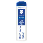 Astuccio 12 Mine Mars Micro - mina 0,7mm - gradazione 2B - Staedtler - conf. 12 astucci