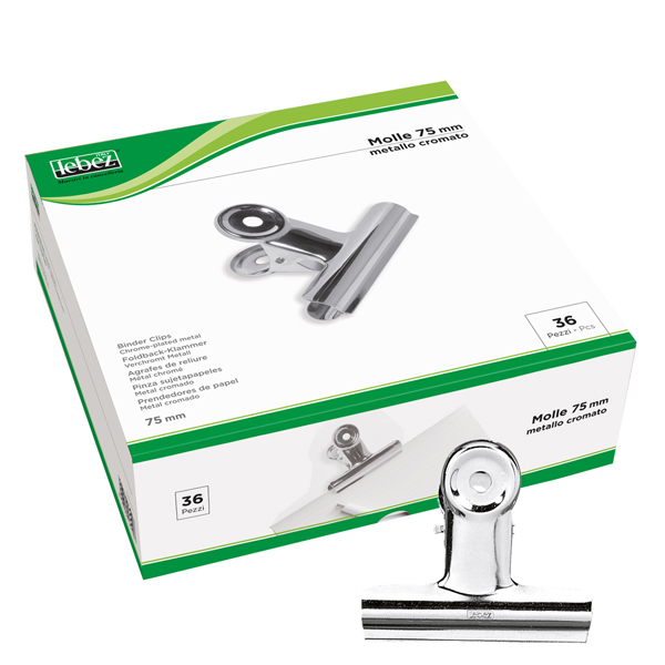 MD_37199 Molla - 4 cm - acciaio cromato - Lebez - conf. 72 pezzi - immagine 1