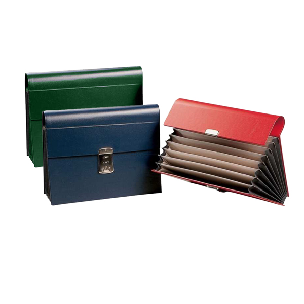 MD_37465 Portadocumenti a soffietto - 8 tasche - 33x23 cm - Fraschini - immagine 1