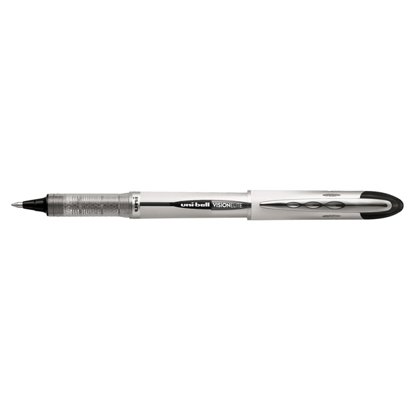 MD_37727 Roller Uni Ball Vision Elite UB200 - punta 0,8mm - nero - Uni Mitsubishi - immagine 1
