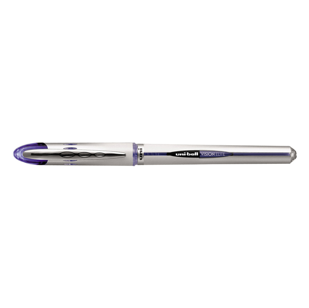 MD_37728 Roller Uni Ball Vision Elite UB200 - punta 0,8mm - blu - Uni Mitsubishi - immagine 1