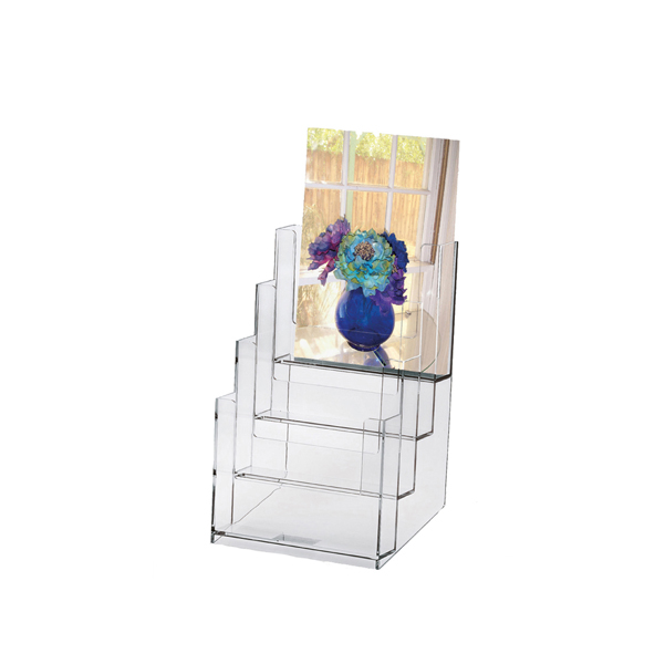 92443_LEBEZ_presentaz_151_184indd.indd Portadepliant -16,5 x 24 x 14 cm - plastica - trasparente - Lebez - immagine 1