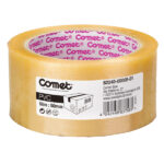 Nastro adesivo - 5 cm x 66 m - PVC - trasparente - Comet
