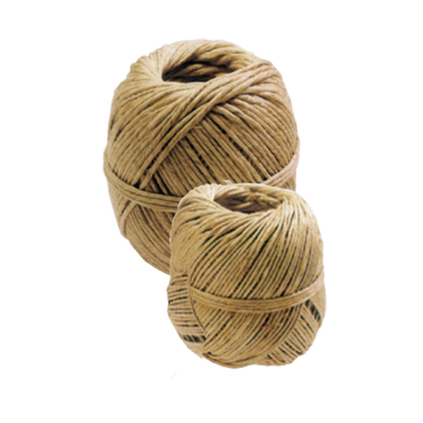 MD_38107 Rotolo di spago - diametro 3,5 mm - lunghezza 75 m - canapa naturale titolo 2 3/4 - 500 gr - Viva - conf. 6 pezzi - immagine 1