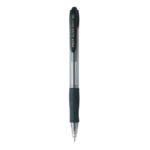 Penna a sfera a scatto Supergrip  - punta media 1,0mm - nero - pilot