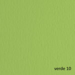 Cartoncino Elle Erre - 70 x 100 cm - 220 gr - verde pisello 110 - Fabriano - blister 10 fogli
