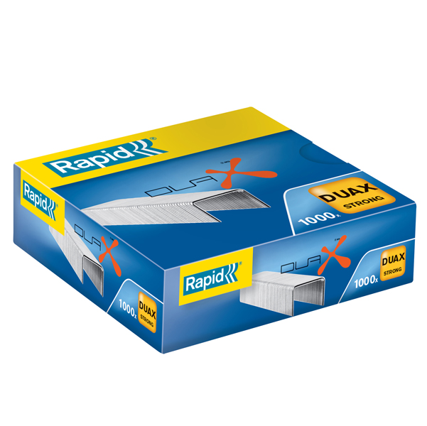 MD_40404 Punti Rapid DUAX - metallo - Rapid - conf. 1000 pezzi - immagine 1