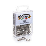 Puntine - 3 punte temperate e nichelate - Leone - conf. 100 pezzi