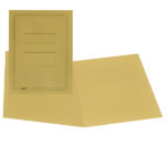Cartellina semplice con stampa - 145 gr - 25 x 34 cm - giallo - cartoncino manilla - Cartotecnica del Garda - conf. 100 pezzi
