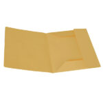 Cartellina 3 lembi - 200 gr - 25 x 33 cm - cartoncino manilla - giallo - Cartotecnica del Garda - conf. 50 pezzi