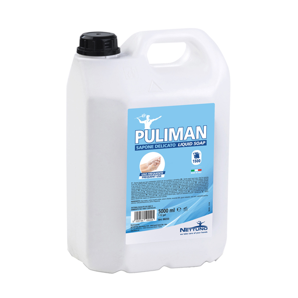 MD_45025 Sapone liquido Puliman - lavanda - Nettuno - tanica da 5 L - immagine 1