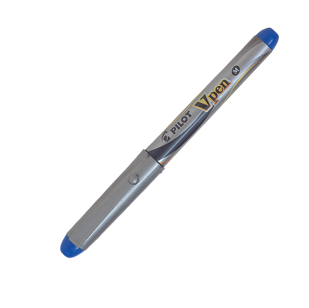 MD_45844 Penna stilografica Vpen Silver - blu - Pilot - immagine 1