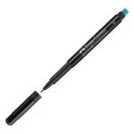 Pennarello Multimark universale permanente con gomma - punta superfine 0,4mm - nero  - Faber-Castell