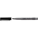 Marcatori permanente Marking a base d'alcool - punta pocket tonda 1,10mm - nero - Bic - conf. 12 pezzi