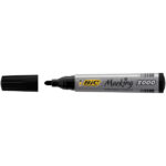 Marcatori permanente Marking a base d'alcool - punta tonda 1,70mm - nero - Bic - conf. 12 pezzi