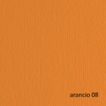 Cartoncino Elle Erre - 50 x 70 cm - 220 gr - arancio 108 - Fabriano - blister 20 fogli