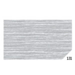 Carta crespa - 50 x 150 cm - 80 gr - argento metal 131 - Rex Sadoch - conf.10 rotoli