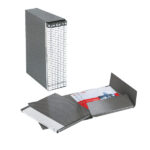 Gruppo Delso Line - 25 x 32 cm - 6 cartelle 2 lembi - con custodia - dorso 1,5 cm - grigio - Esselte