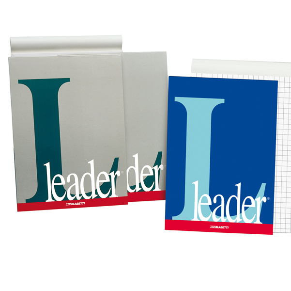 MD_47441 Blocco note Leader - 10mm - 21 x 297mm - 80gr - 90 fogli - Blasetti - immagine 1