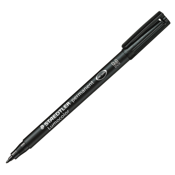 MD_47923 Pennarello Lumocolor Permanent 317 - punta 1,0mm - nero - Staedtler - immagine 1