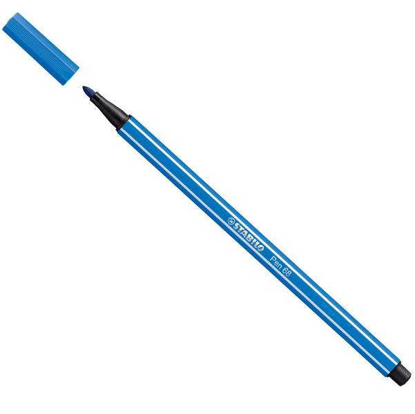 MD_48538 Pennarello Pen 68 - blu scuro 41 - Stabilo - immagine 1