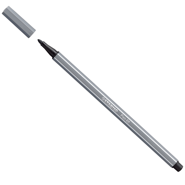 MD_48915 Pennarello Pen 68 - grigio scuro 96 - Stabilo - immagine 1
