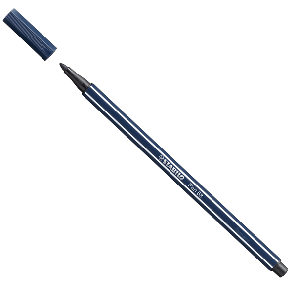 MD_48968 Pennarello Pen 68 - grigio payne 98 - Stabilo - immagine 1