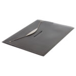 Cartella 3 lembi con elastico Swing - A4 - dorso 2 cm - PP- trasparente grigio - Fellowes