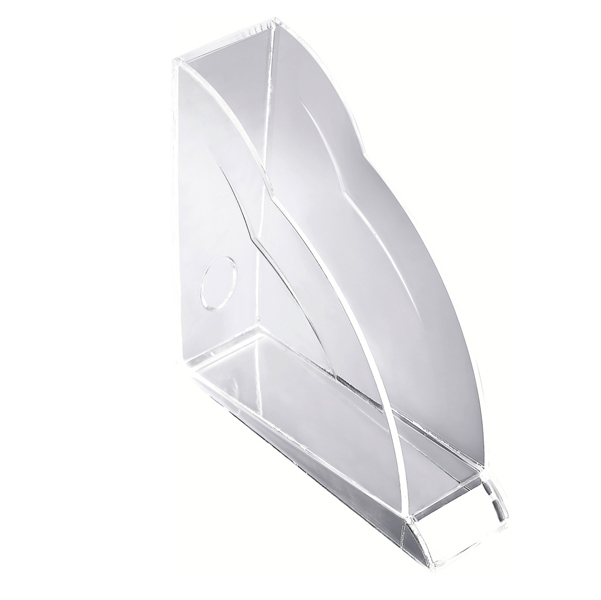 MD_49742 Portariviste Nimbus - 24,8 x 25,2 cm - cristallo trasparente - Rexel - immagine 1