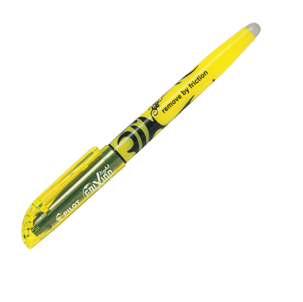 MD_49884 Evidenziatore cancellabile Frixion Light - punta a scalpello 4,0mm - tratto 3,3mm - giallo - Pilot - immagine 1