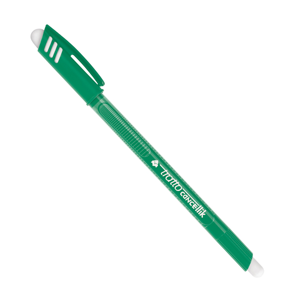 MD_50066 Penna a sfera cancellabile Cancellik - punta 1,0mm - verde - Tratto - immagine 1