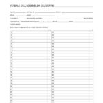 Registro verbali assemblea condominio - 31 x 24,5cm - 96 fogli - Edipro