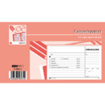 Blocco comunicazioni telefoniche - 50/50 fogli autoricalcanti - 9,9 x 17cm - Edipro