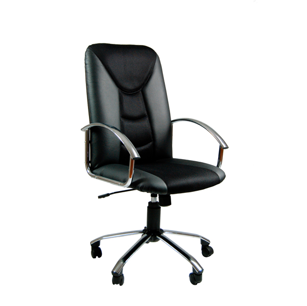 MD_50375 Poltrona direzionale Hydra HIPCN - con braccioli inclusi - nero - Unisit - immagine 1