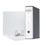 Registratore Eurofile G55 - dorso 8 cm - protocollo 23 x 33 cm - bianco - Esselte