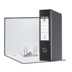 Registratore Eurofile G55 - dorso 8 cm - protocollo 23 x 33 cm - nero - Esselte