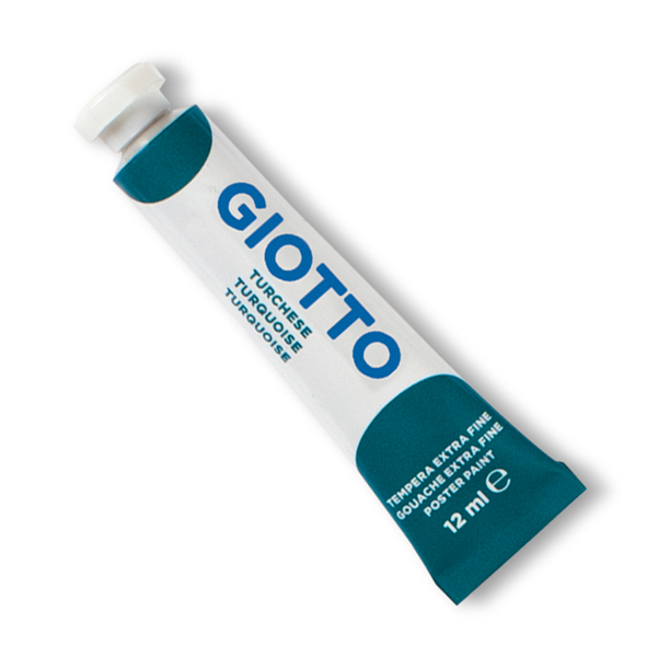 MD_51222 Tempera Tubo 4 - 12ml - turchese - Giotto - immagine 1
