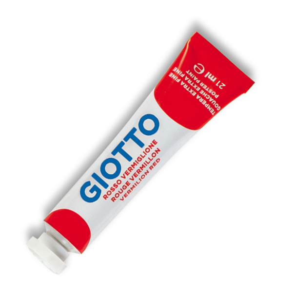 MD_51226 Tempera Tubo 7 - 21ml - rosso vermiglione - Giotto - immagine 1